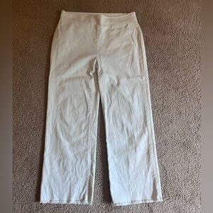 LOFT White Cropped Trousers
